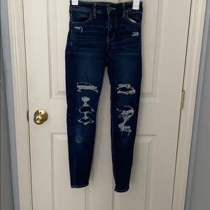 american eagle super stretch jeans